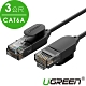 綠聯 CAT6A網路線 黑色 增強版(3公尺) product thumbnail 1