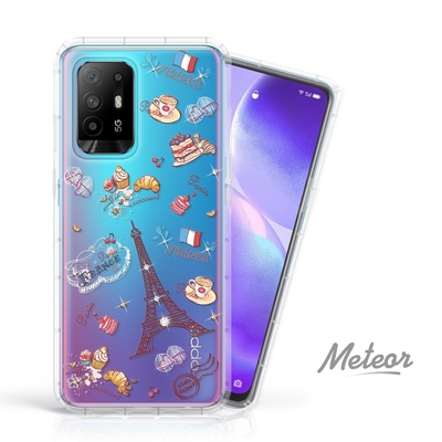 Meteor OPPO Reno5 Z 奧地利水鑽殼 - 甜點巴黎