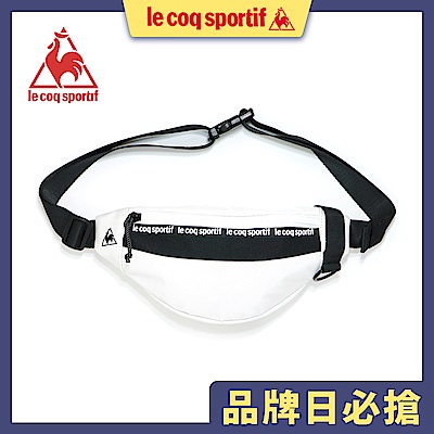 le coq sportif 法國公雞牌潮流腰包 白