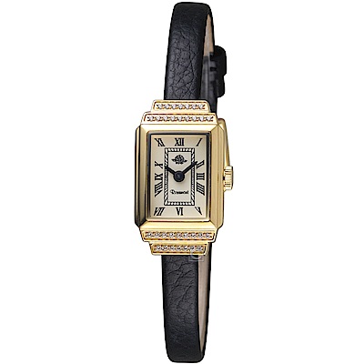 玫瑰錶Rosemont骨董風玫瑰系列時尚腕錶(TRS 36-01-BK)