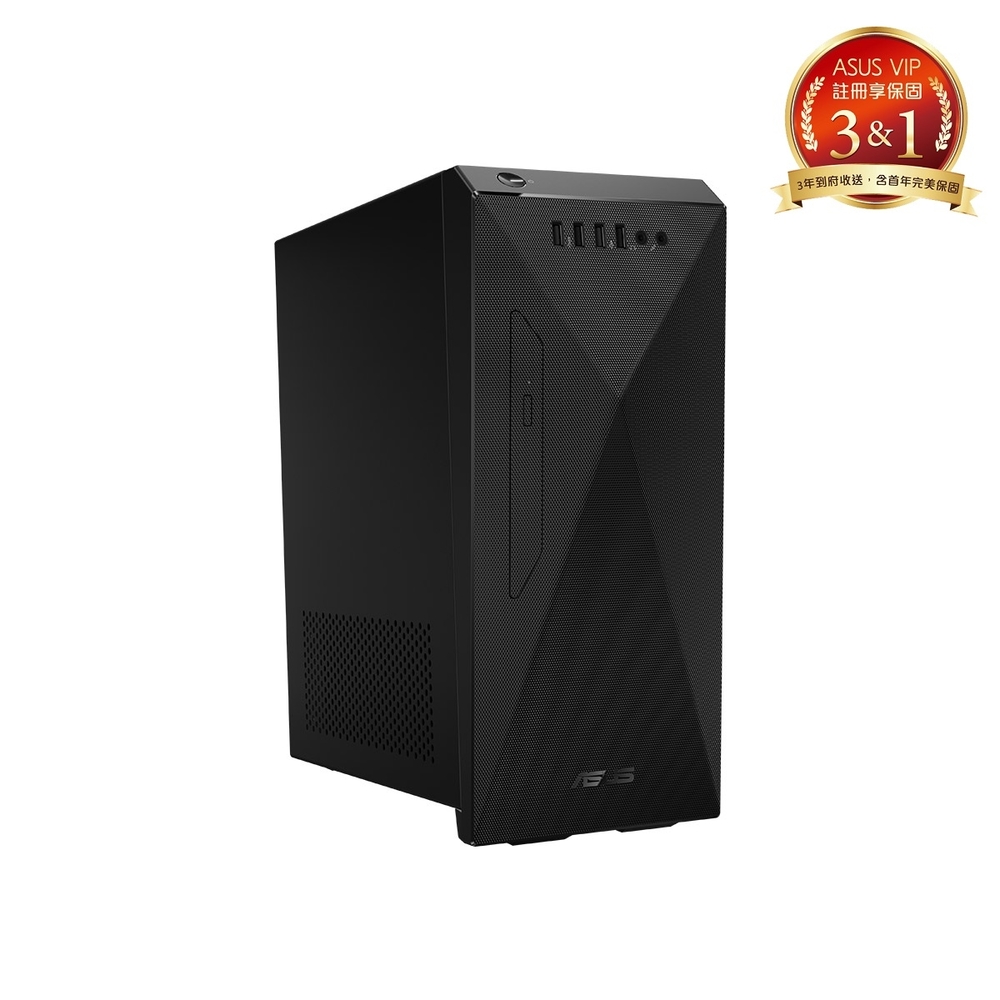 ASUS華碩 H-S501MD-512400038W 桌上型電腦(i5-12400/16G/1TB HDD+256G SSD/Win11 home)