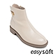 Easy Spirit-BEVAN 羊皮金屬釦拉鍊短筒靴-白色 product thumbnail 1