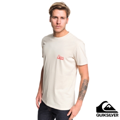 【QUIKSILVER】BOUNCING HEART SS T恤 米