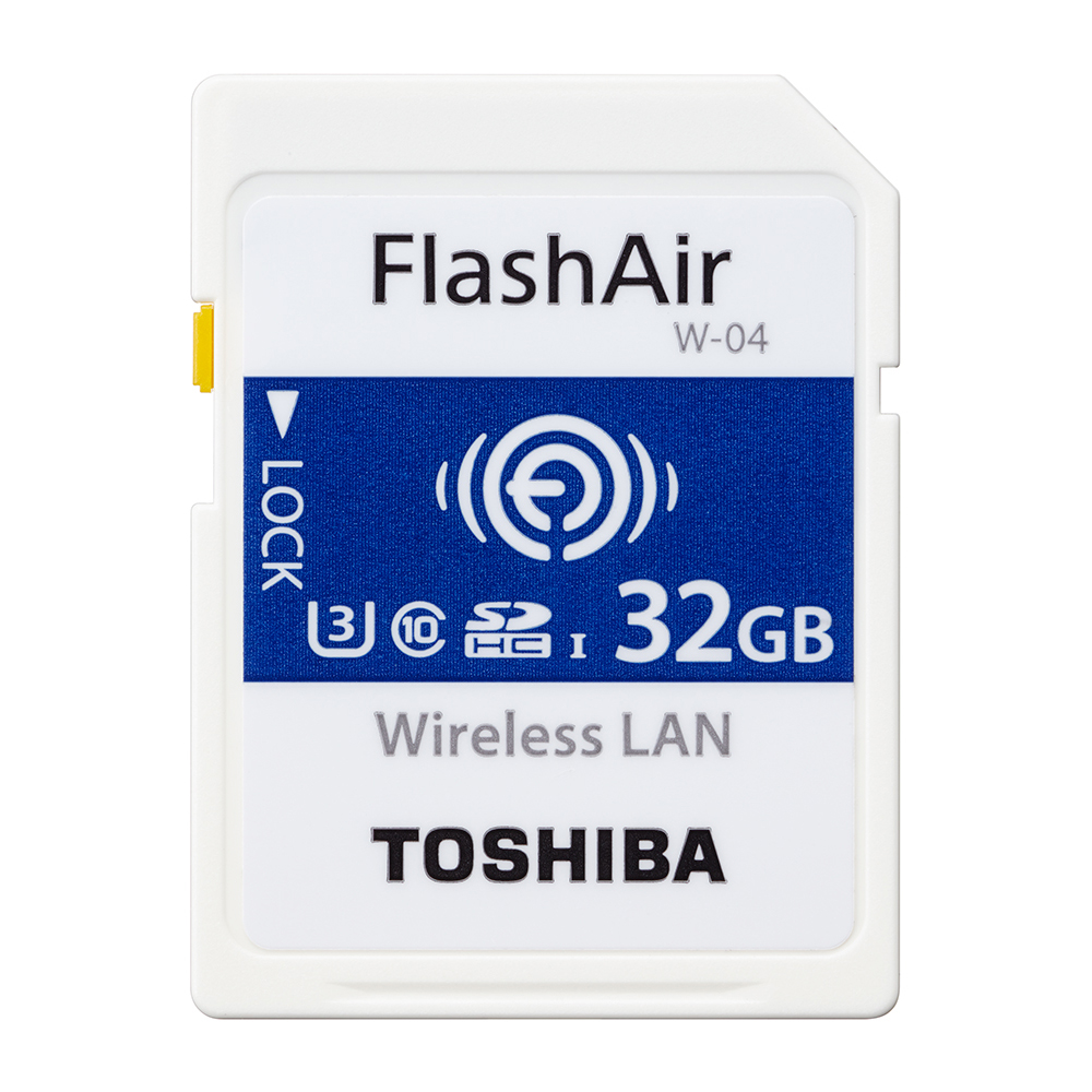 TOSHIBA 東芝Flash Air WiFi SD SDHC 32GB W04 (公司貨) | SDXC 32GB