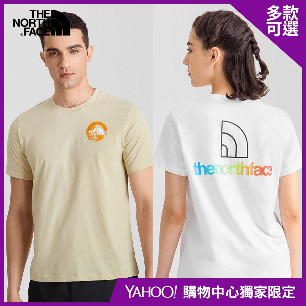 【The North Face】機能款-男女款吸濕排汗短袖T恤