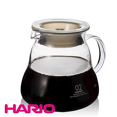 【日本 HARIO】V60雲朵耐熱微波咖啡壺600ml(XGT-60TB)