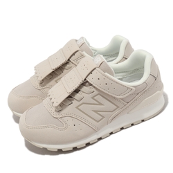 New Balance 童鞋 996 Wide 寬楦 米白 魔鬼氈 中童 小朋友 麂皮 運動鞋 NB YV996TX3-W