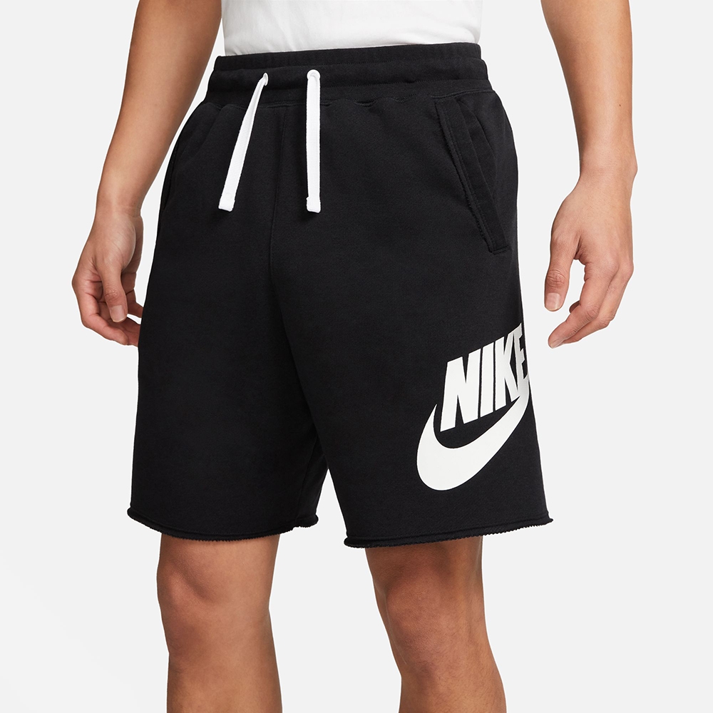 NIKE 耐吉 短褲 男款 運動褲 ASMNK CLUB ALUMNI HBR FT SHORT 黑 DX0503-010(3L5764)