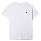 Polo Ralph Lauren 經典電繡小馬V領素面短袖T恤-白色 product thumbnail 1