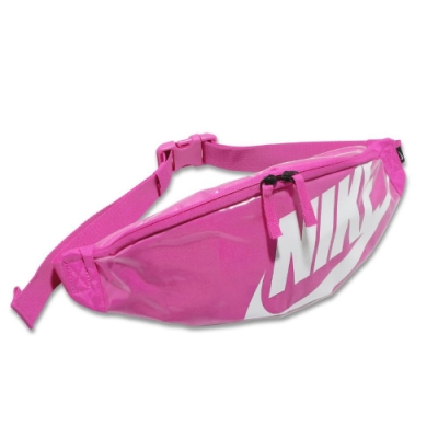 Nike 腰包 Heritage Hip Pack 女款 斜背包 外出 輕便 小包 手機包 穿搭 粉 白 CK7914601