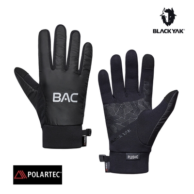 韓國BLACK YAK BAC POLARTEC保暖手套[黑色] 運動 防風 保暖 手套 可登山杖搭配 中性款 BYAB2NAN06