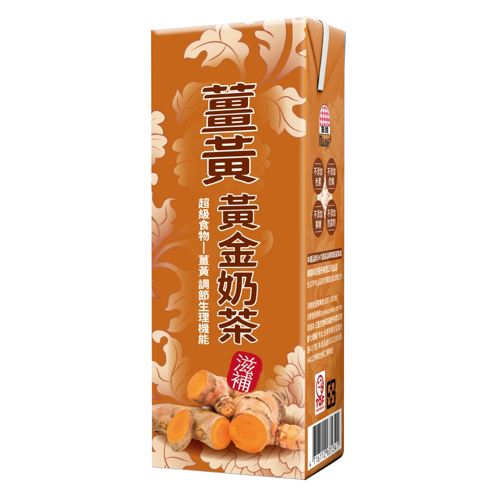 生活 薑黃黃金奶茶(250mlx6入)