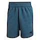 Adidas M Z.N.E. PR SHO [IN5095] 男 短褲 亞洲版 運動 休閒 低襠 寬鬆 柔軟 藍綠 product thumbnail 1