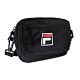 Fila 斜背包 Crossbody Shoulder Bag 斐樂 外出 小包 穿搭 背帶可調 輕便 黑 白 BMV3018BK product thumbnail 1