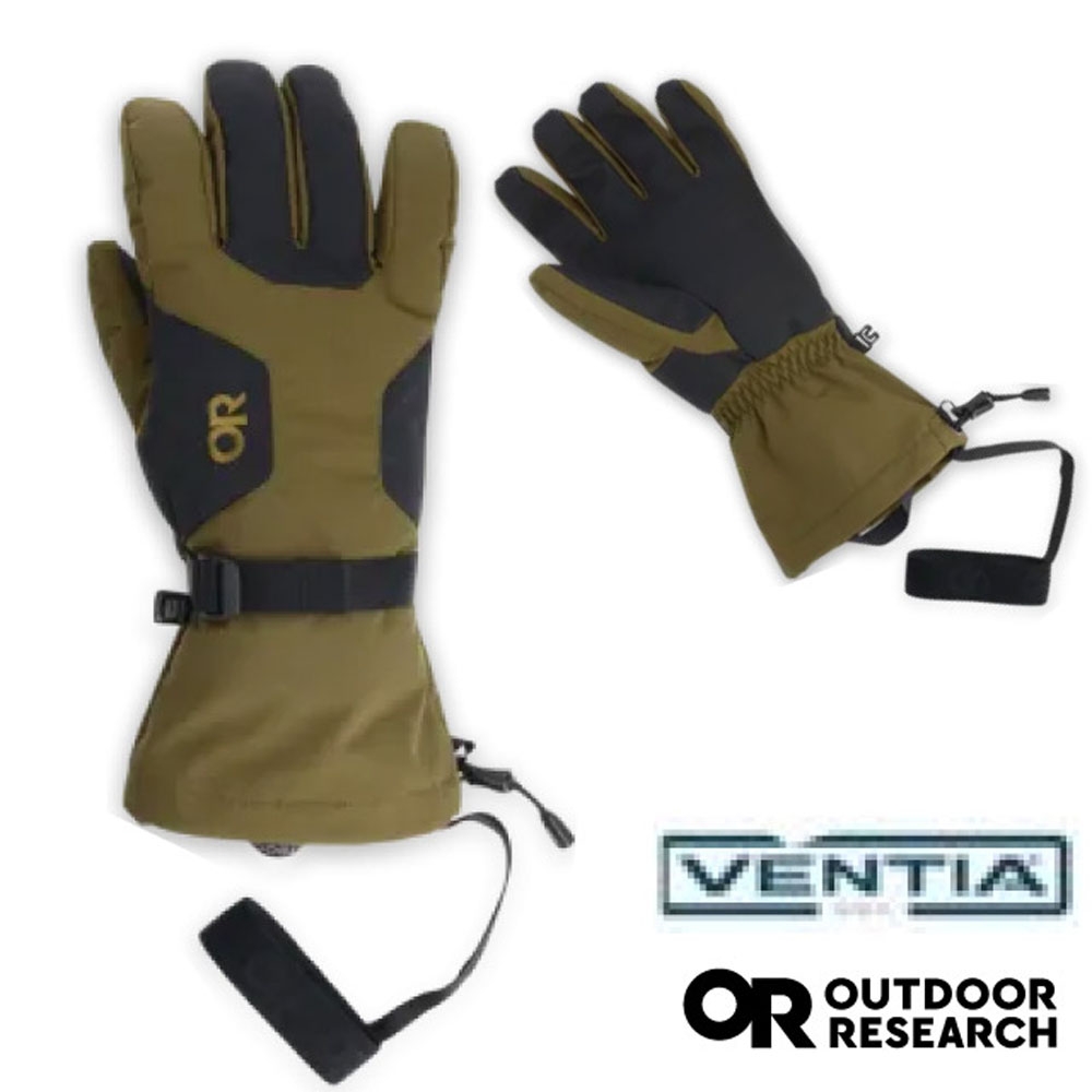 Outdoor Research 男款 Men's Adrenaline Gloves 防風防水透氣保暖手套_卡其