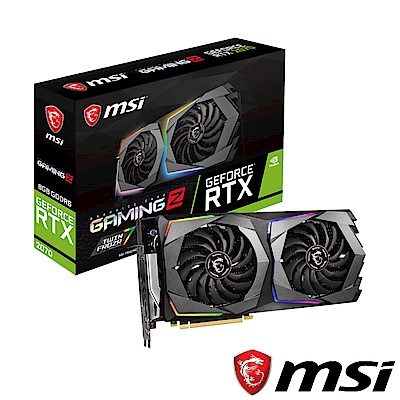 (無卡分期12期)MSI GeForce RTX 2070 GAMING Z 8G