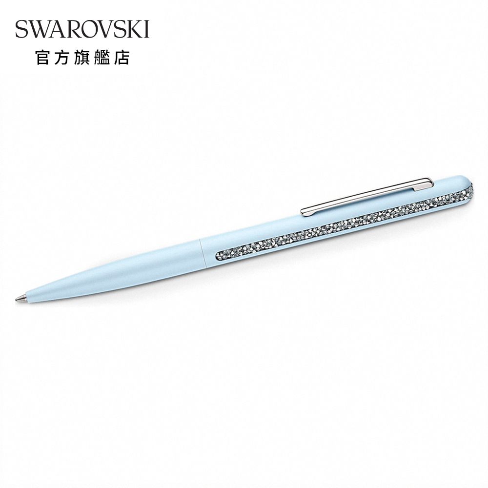SWAROVSKI 施華洛世奇 CRYSTAL SHIMMER 海藍色水晶圓珠筆