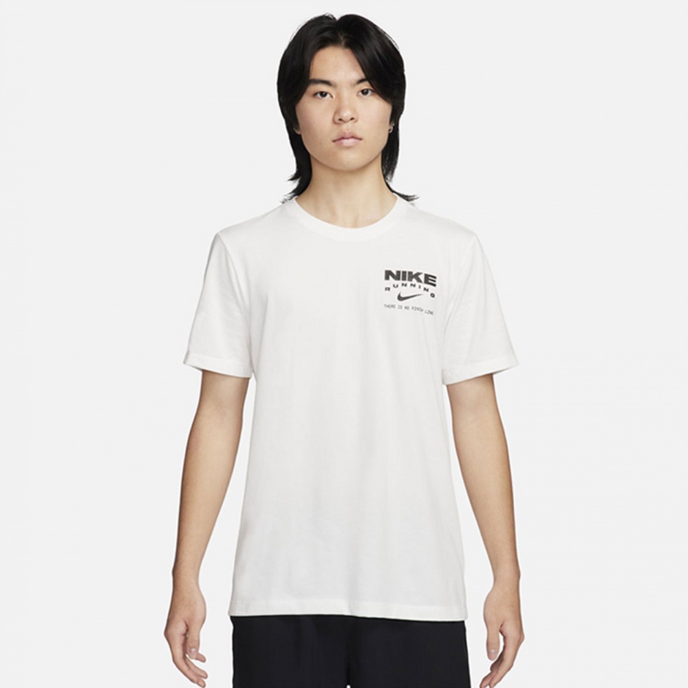 NIKE 上衣 男款 短袖上衣 運動 AS M NK DF TEE TRACK CLUB 白 FQ3919-121 (3S3662)