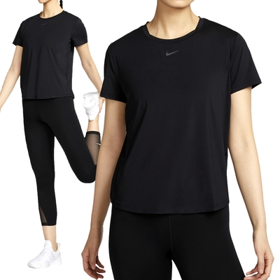 Nike AS W NK ONE CLASSIC DF SS TOP 女款 黑色 運動 短袖上衣 FN2799-010