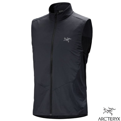 【ARCTERYX 始祖鳥】男 Norvan 防風保暖透氣化纖背心_X000007424 黑