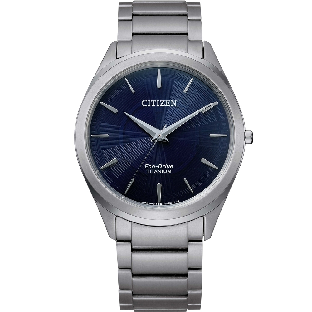 CITIZEN 星辰錶 光動能 輕量超薄(BJ6520-82L)39mm