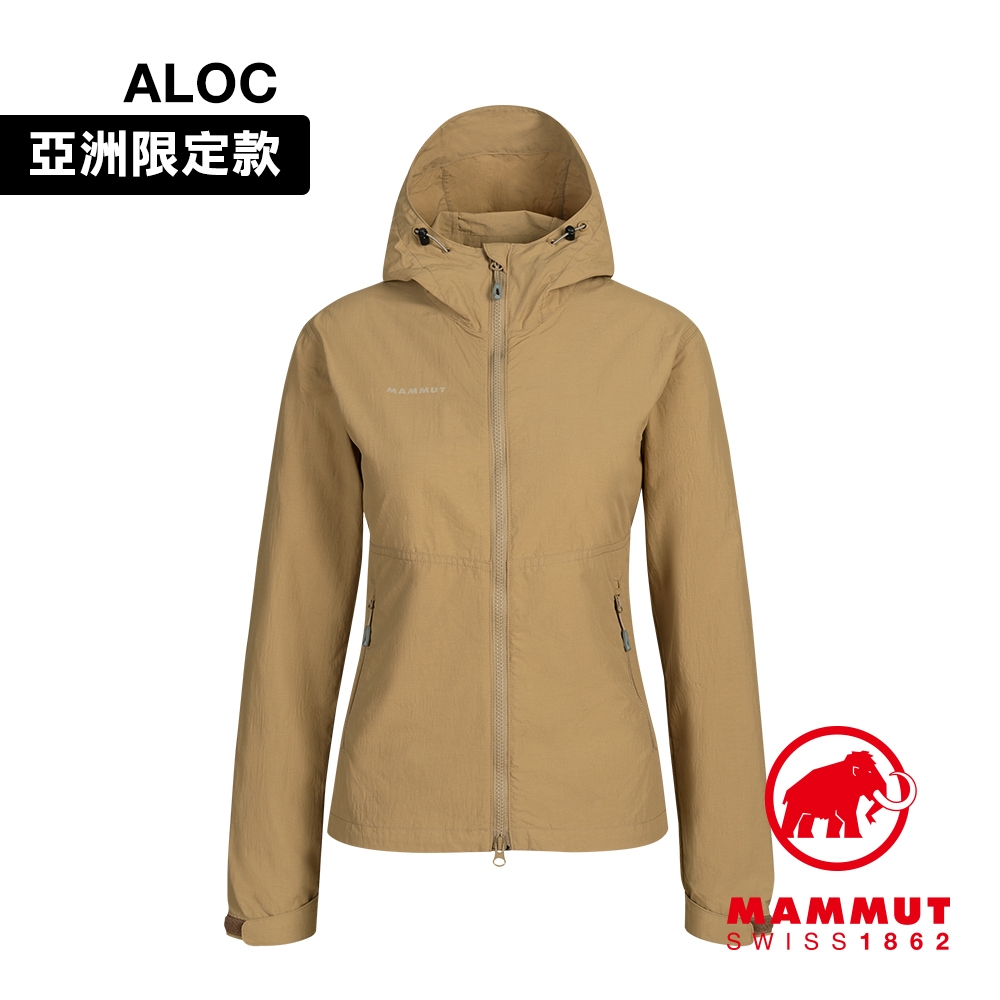 Mammut 長毛象】Hiking WB Hooded Jacket AF W 健行連帽風衣外套野生棕