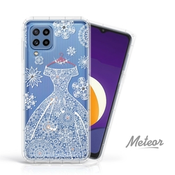 Meteor Samsung Galaxy M32 奧地利水鑽彩繪防摔殼 - 禮服