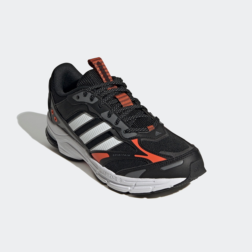 adidas 慢跑鞋 男鞋 運動鞋 緩震 SPIRITAIN 2000 黑白 HQ3650