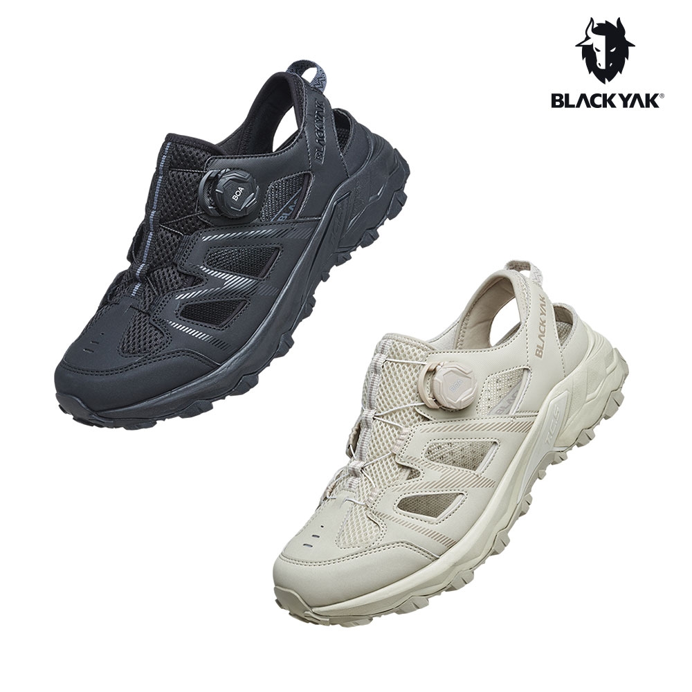 韓國BLACK YAK 343 ADVENTURE I健行涼鞋 [黑色/沙色]運動鞋 登山鞋 健行鞋 涼鞋 BYCB1NFC28
