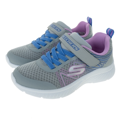 SKECHERS 童鞋 女童系列 MICROSPEC PLUS - 303535LGYMT