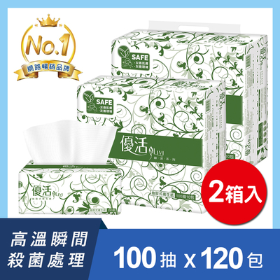 優活100抽x60包/箱