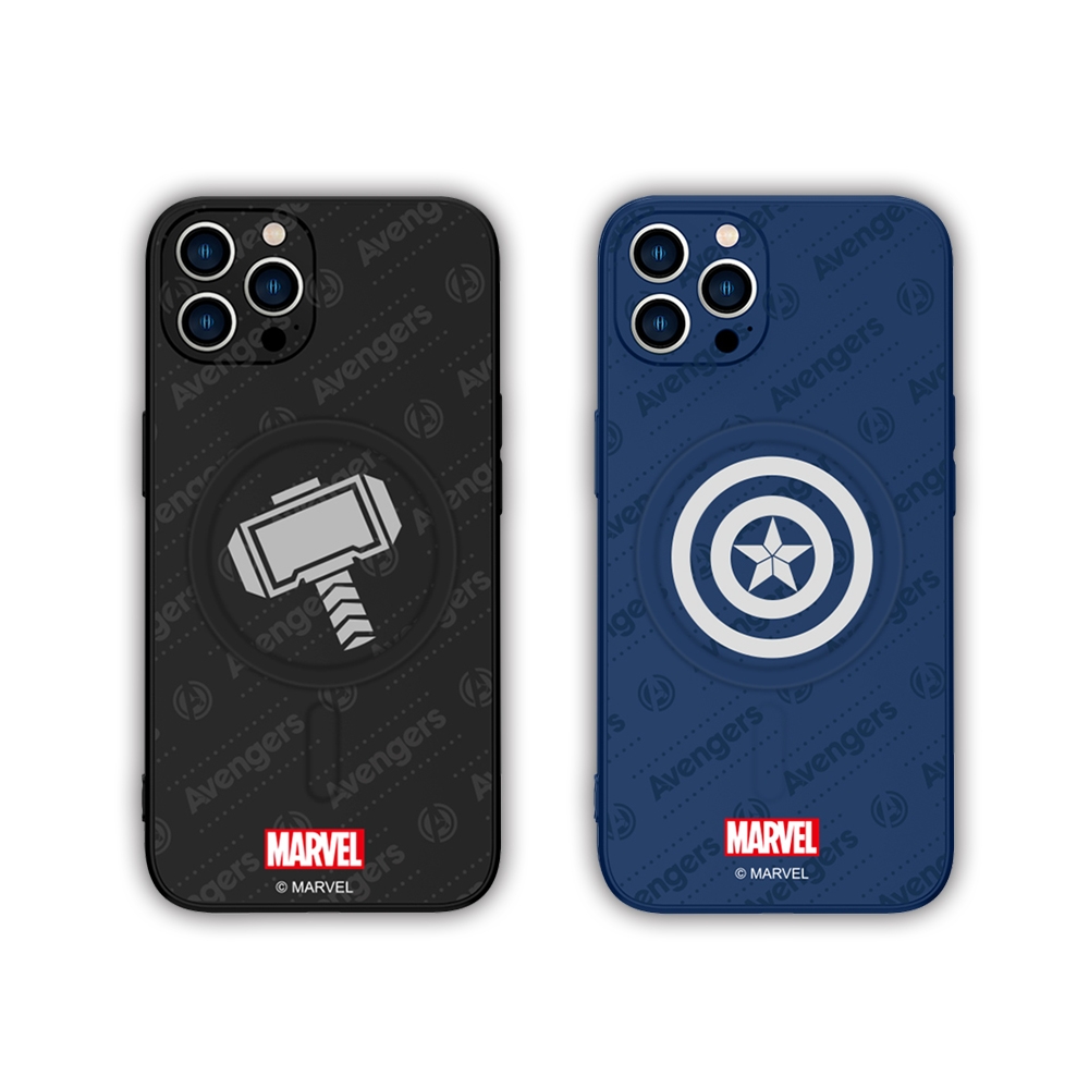 Marvel 漫威 iPhone 13 Pro 6.1吋 英雄系列液態矽膠MagSafe磁吸手機殼(2款)