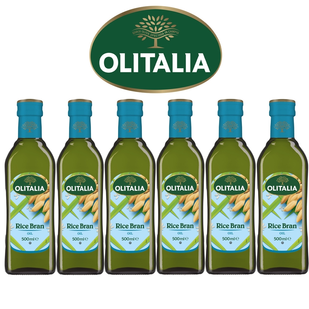 Olitalia奧利塔超值玄米油禮盒組(500mlx6瓶)