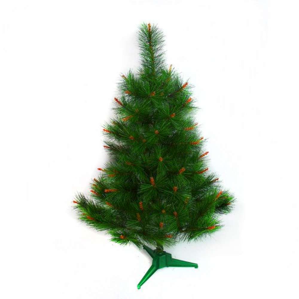 摩達客 3尺(90cm)特級綠松針葉聖誕樹裸樹(不含飾品/不含燈)