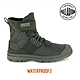 PALLADIUM PAMPA HI CB LITE+黏扣戰術防水靴-男-綠 product thumbnail 1