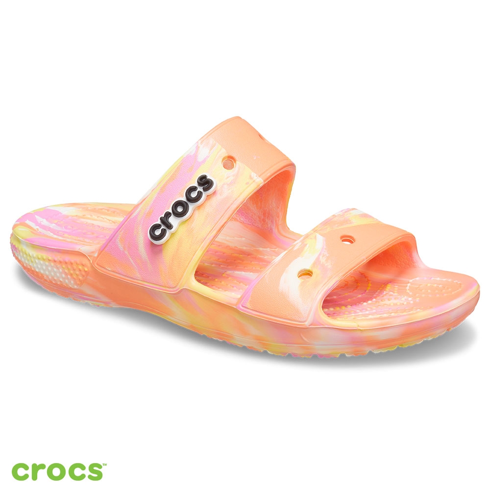 Crocs 卡駱馳(中性鞋) 經典大理石紋涼鞋(207701-83F)