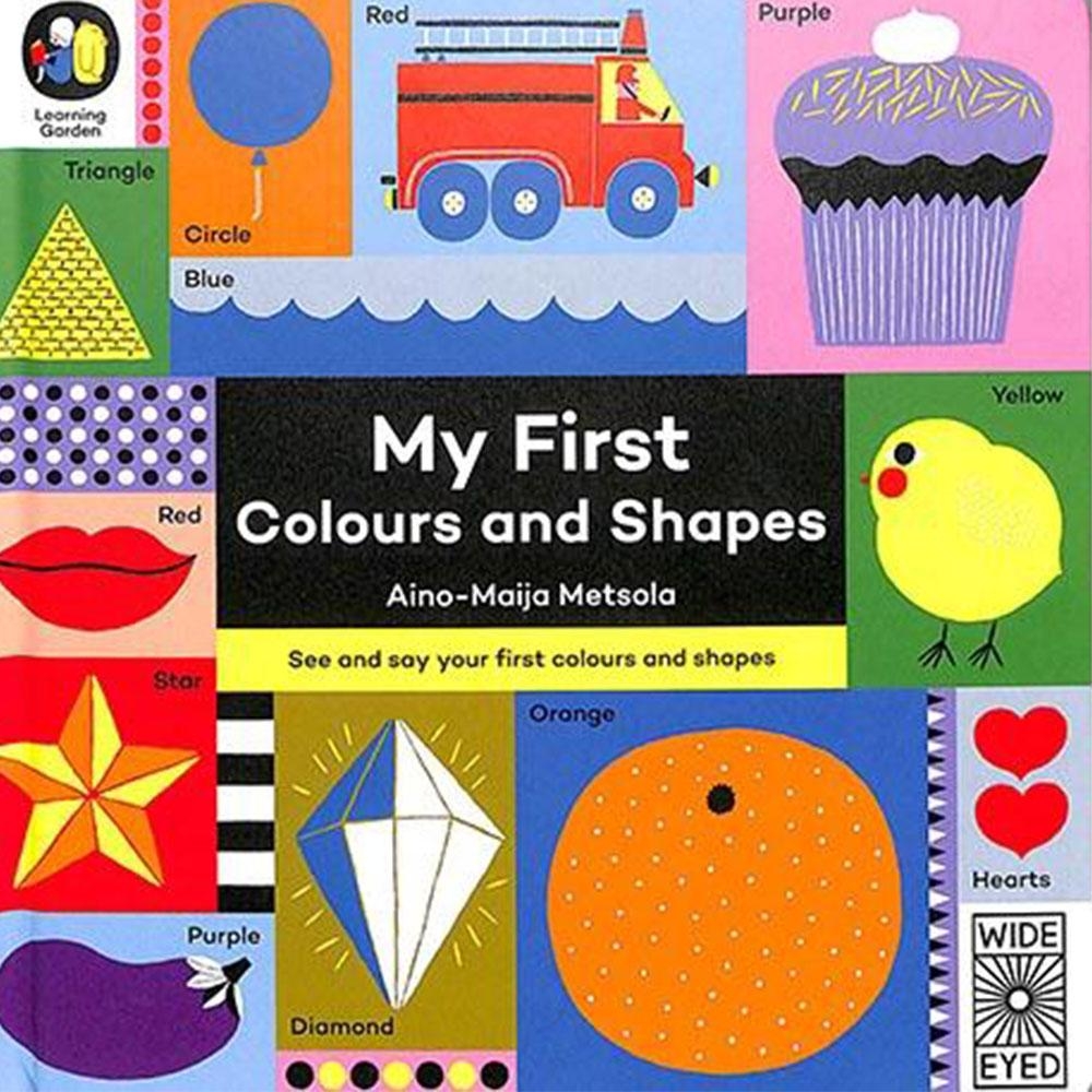 My First Colours And Shapes 我的第一本顏色與形狀單字書 | 拾書所