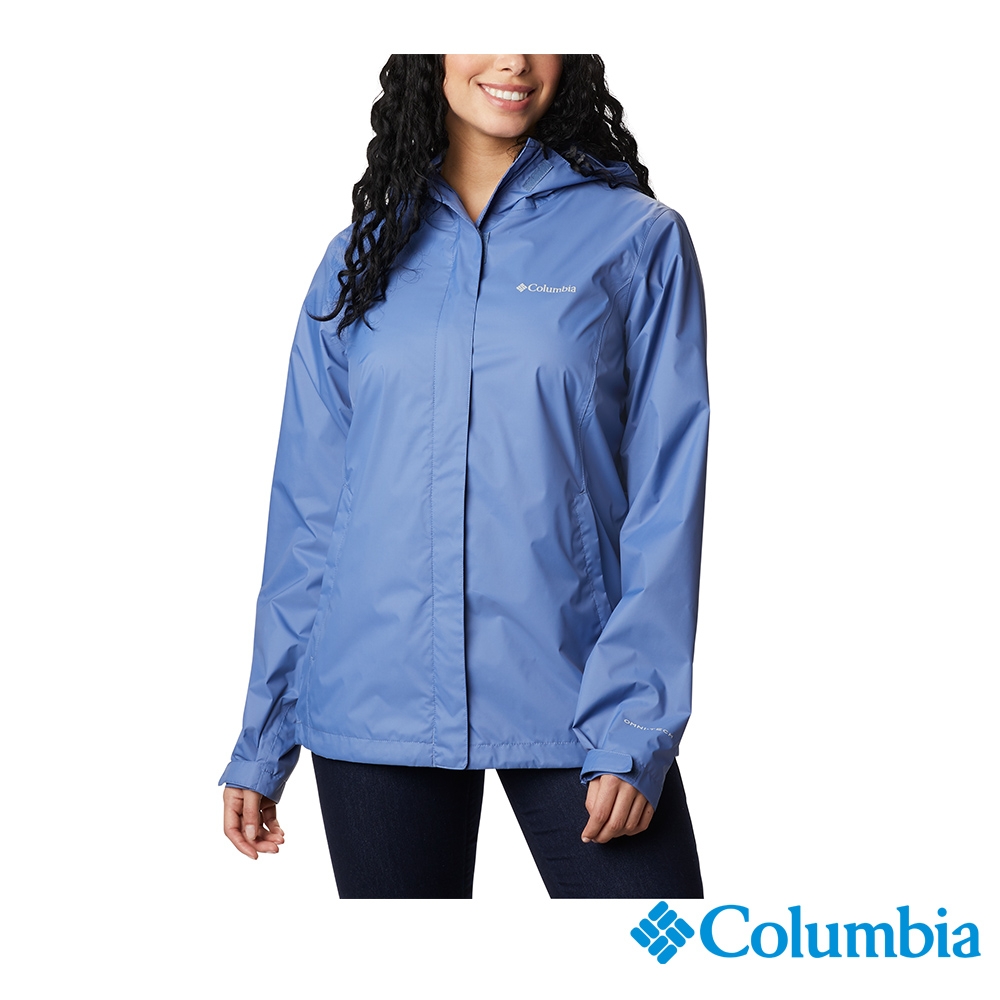 Columbia 哥倫比亞 女款 - Omni-Tech防水外套-藍色 URR24360BL / S22