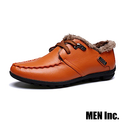 Men Inc.「車神」保暖禦寒駕車鞋 (黃棕)