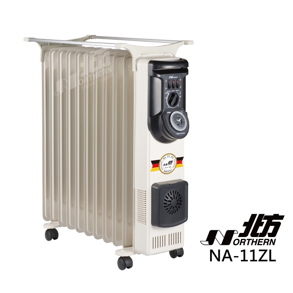 北方葉片式恆溫電暖爐(11葉片) NA-11ZL