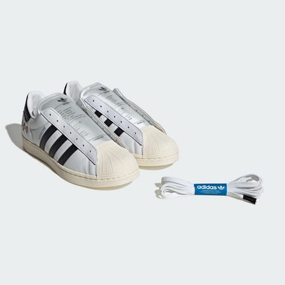 ADIDAS ORIGINALS SUPERSTAR 男休閒鞋-白黑-IG3500