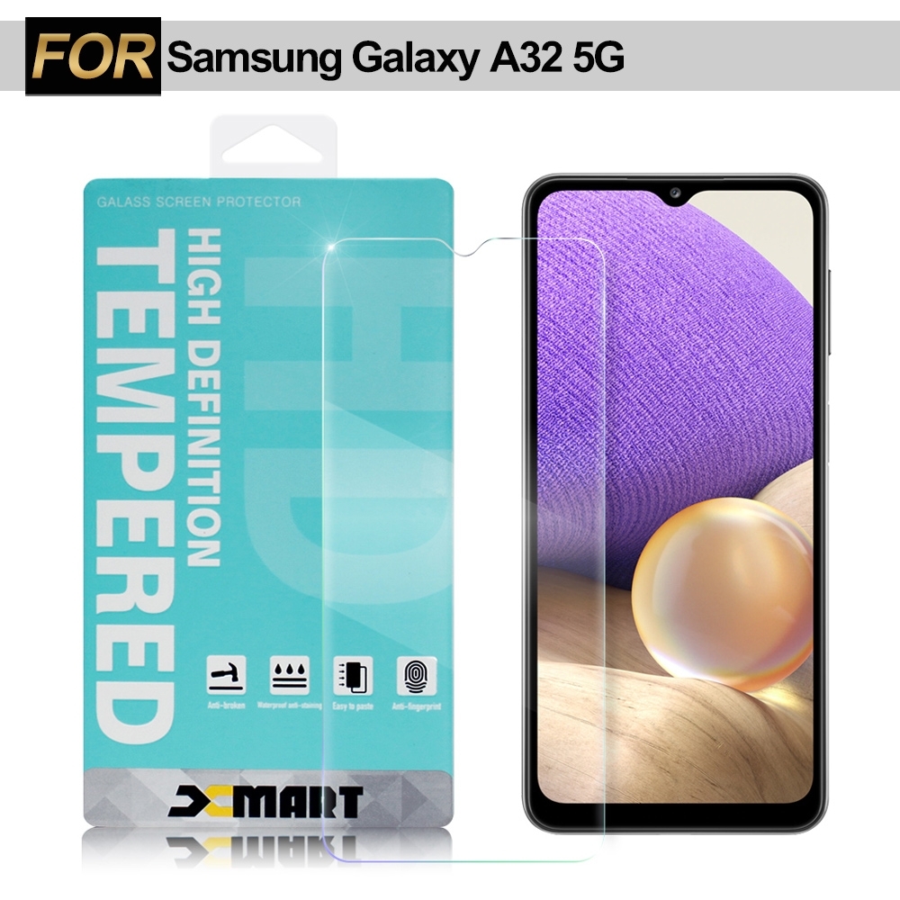 Xmart for Samsung Galaxy A32 5G 薄型9H玻璃保護貼-非滿版