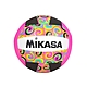 MIKASA 沙灘排球-戶外 室外 3號球 MKGGVB-SWRL 螢粉白黑彩 product thumbnail 1