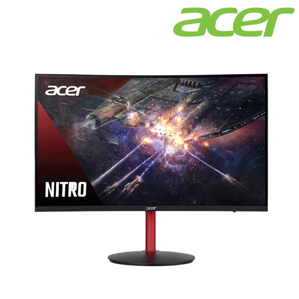 Acer XZ272U P 27型2K HDR曲面電競螢幕 支援FreeSync 165Hz