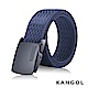 KANGOL EVOLUTION系列 英式潮流休閒自動釦皮帶-藍色豎紋 KG1181 product thumbnail 1