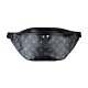 LV M44336 DISCOVERY花紋LOGO Monogram帆布拉鍊胸腰包(黑) product thumbnail 1