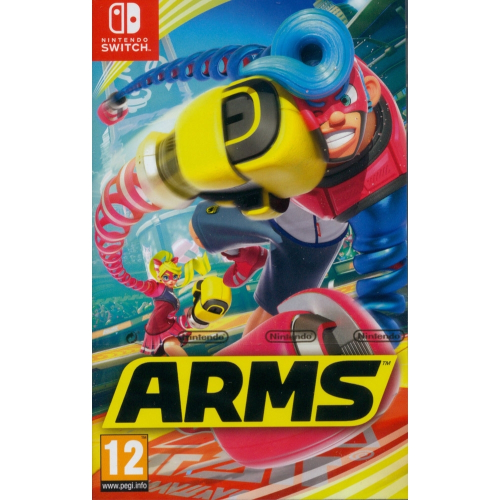 神臂鬥士 ARMS  - NS Switch 中英日多國語文歐版