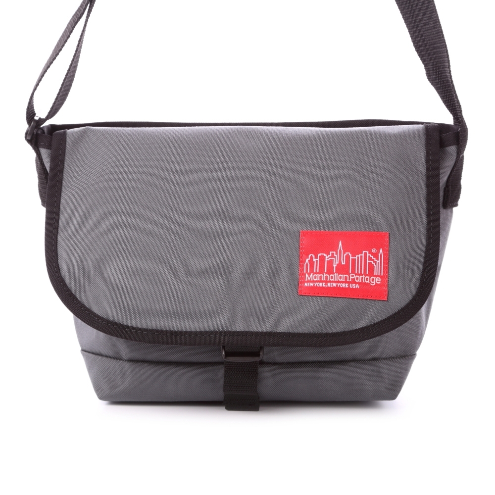 美國Manhattan Portage。通勤單扣郵差包(S)。MP1645-GRY(灰)