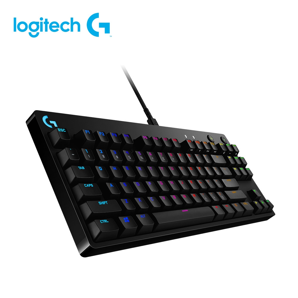 羅技logitech G PRO青軸V2 職業級競技機械式電競鍵盤| 電競/機械有線