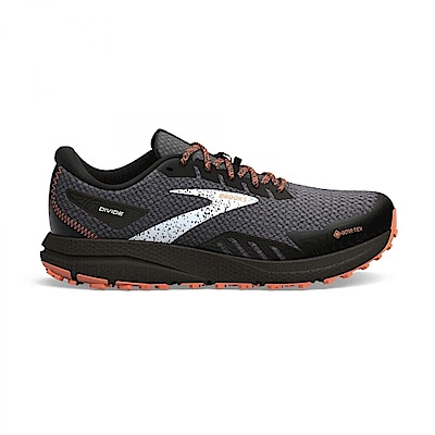 Brooks Divide 4 Gtx [1104041D084] 男 越野鞋 慢跑鞋 運動 防撥水 透氣 緩衝 黑灰